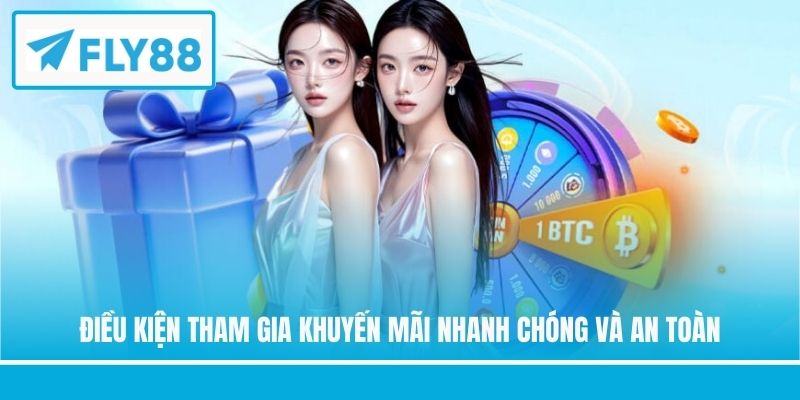 Điều kiện tham gia khuyến mãi nhanh chóng và an toàn